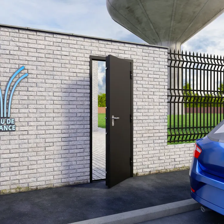 Une porte de sécurité toujours plus sûre